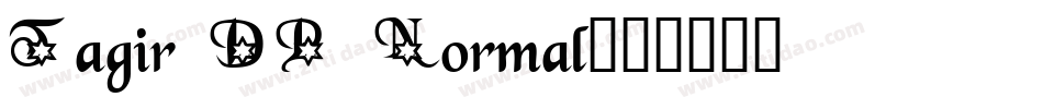 Tagir DP Normal字体转换